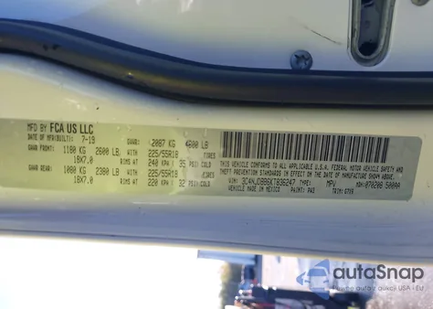 2019 Jeep Compass Altitude 4X4 from USA, damaged, VIN 3C4NJDBB6KT836247
